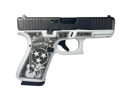Glock G19 Gen 5 Custom Tennessee Navy Gray Compact 9mm 4.02" 15rds, Tennessee Navy Gray