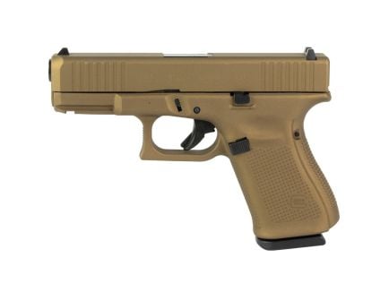 Glock G19 Gen 5 Compact 9mm 4.02" 15rds, Burnt Bronze