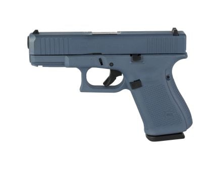 Glock 19 9mm Pistol, 4.02" Barrel, Fixed Sights, Blue Titanium - PA195S204BT