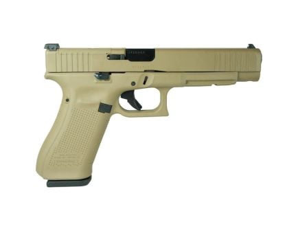 Glock G34 Gen 5 MOS Custom FDE Competition 9mm 5.31" 17rds, Flat Dark Earth