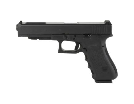 Glock 35 M.O.S. .40 S&W Pistol, 5.31" Barrel, Fixed Sights, Black - PA353S101MOS