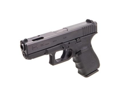 Glock G19C Gen 4 Compact 9mm 4.02" 15rds, Black
