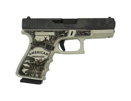 Glock G19 Gen 3 American Made-Farm Compact 9mm 4.02" 15rds, Gray