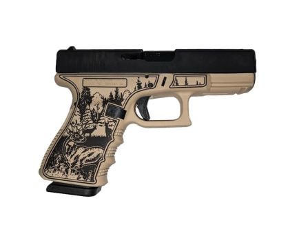 Glock G19 Gen 3 Custom Deer Hunter Compact 9mm 4.02" 15rds, Sand