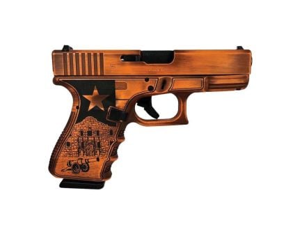Glock G19 Gen 3 Custom Texas Orange Compact 9mm 4.02" 15rds, Orange