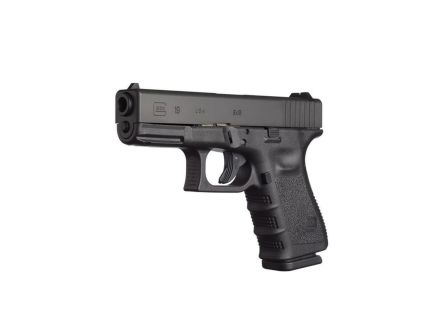 Glock G19 Gen 3 Compact 9mm 4.02" 10rds, Black