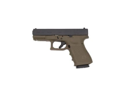 Glock G19 Gen 3 Compact 9mm 4.02" 15rds, OD Green