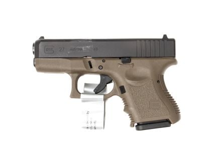 Glock G27 Gen 3 Subcompact .40 S&W 3.43" 9rds, OD Green