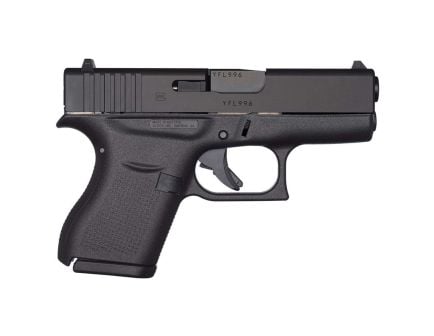 Glock G43X MOS Subcompact 9mm 3.41" 10rds, Black