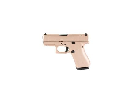 Glock G43X MOS Subcompact 9mm 3.41" 10rds, Rose Gold
