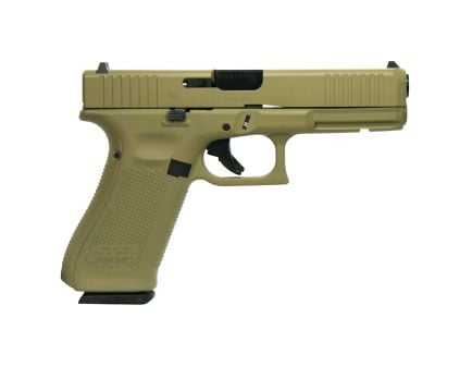 Glock G17 Gen 5 Custom FDE Standard 9mm 4.49" 17rds, Flat Dark Earth