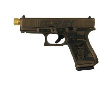 Glock G19 Gen 5 Custom Trump Edition Compact 9mm 4.60" 15rds