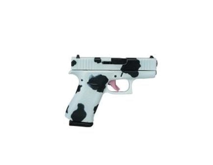 Glock G48 MOS Compact 9mm 4.17" 10rds, Cow Print