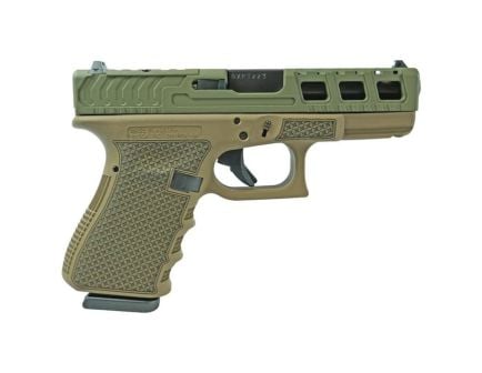 Glock G19 Gen 3 Custom Thrasher Compact 9mm 4.02" 15rds, Flat Dark Earth