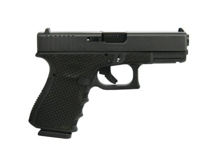Glock G19 Gen 3 Custom Polymer Chainmail Stippled Compact 9mm 4.02" 15rds, Black