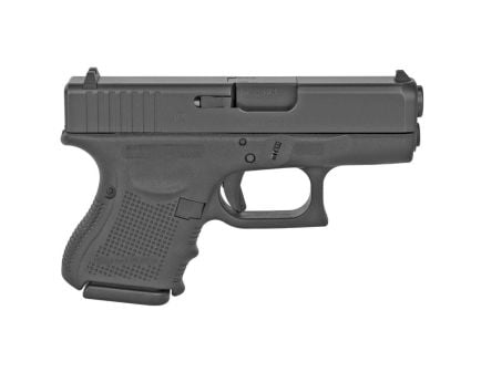 Glock G26 Gen 4 Subcompact 9mm 3.43" 10rds, Black
