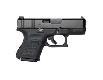 Glock G26 Gen 5 Subcompact 9mm 3.43" 10rds, Black