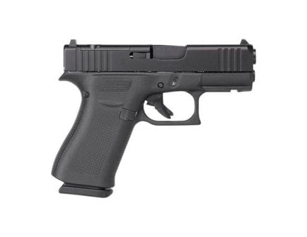 Glock G43X MOS Subcompact 9mm 3.41" 10rds, Black