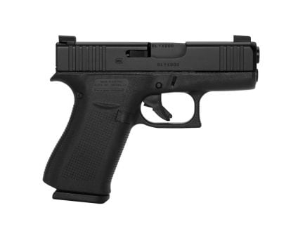 Glock G43X Subcompact 9mm 3.41" 10rds, Black