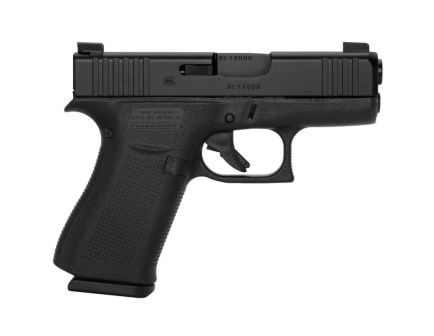 Glock G43X Subcompact 9mm 3.41" 10rds, Black