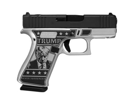 Glock G43X MOS Custom Trump 2024 Mug Shot Subcompact 9mm 3.41" 10rds