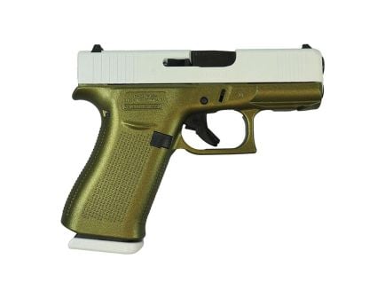 Glock G43X Pegasus White Subcompact 9mm 3.41" 10rds
