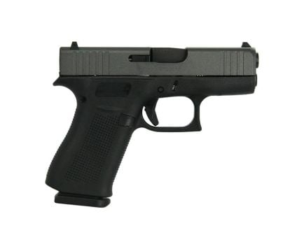 Glock G43X Two-Tone Sliver/Grey Subcompact 9mm 3.41" 10rds, Silver/Gray