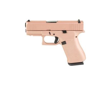 Glock G43X Subcompact 9mm 3.41" 10rds, Rose Gold