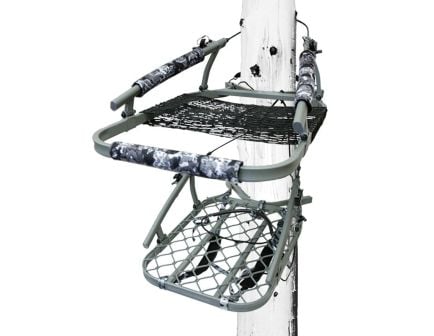 Hawk Ultra Lite Climber 20" x 27" Climbing Tree Stand, Camouflage 300 lb