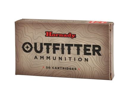 Hornady Outfitter .338 Win Mag Ammunition, 20 Rounds CX 225Gr - 823394