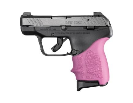 Hogue Handall Beavertail Grip Sleeve Fits Ruger LCP MAX, Pink