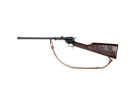 Heritage Rough Rider .22LR Revolver, 16" Barrel, Adjustable Sights, Black - BR226B16HSWB07