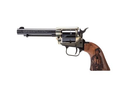 Heritage Rough Rider .22LR Revolver, 4.75" Barrel, Fixed Sights, Black - RR22CH4WW5