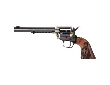 Heritage Rough Rider .22LR Revolver, 6.5" Barrel, Fixed Sights, Black - RR22CH6WW5
