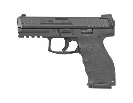 HK VP9 9mm Pistol, 4" Barrel, Night Sights, Black - 81000224