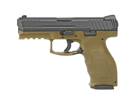 HK VP9 9mm Pistol, 4" Barrel, 3 Dot Sights, Flat Dark Earth - 81000227