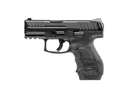 HK VP9SK-B 9mm Pistol, 3.39" Barrel, 3 Dot Sights, Black - 81000742