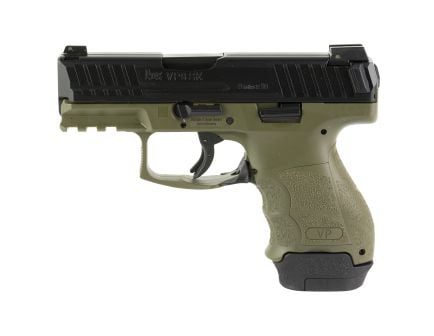 HK VP9SK 9mm Pistol, 3.39" Barrel, Night Sights, Green - 81000815