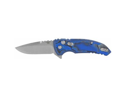 Hogue X1-Microflip, Folding Knife, 2.75", G-Mascus Blue Scales, Drop Point Blade