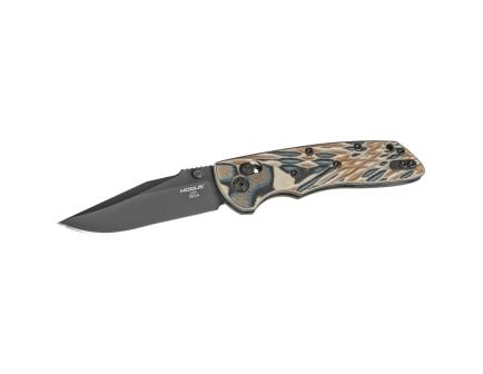 Hogue Deka 3.25" Clip Point Folding Knife, Black - 24277