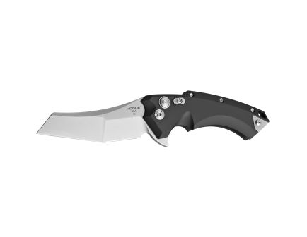Hogue X5, Folding Knife, CPM154 / Tumbled, Plain, 3.5", Aluminum / Black