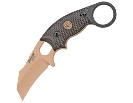 Hogue EX-F03 2.25" Hawkbill Fixed Blade Knife, Flat Dark Earth - 37320