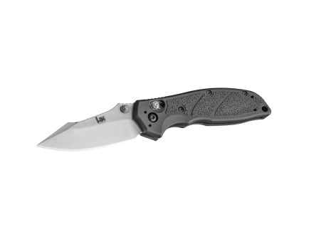 Hogue HK Exemplar 3.25" Clip Point Folding Knife, Silver - 54156
