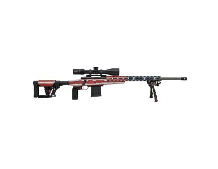 Howa 1500 6.5 Creedmoor Bolt Action Rifle, 24" Barrel, Red, White, Blue - HCRA72507USKMDT