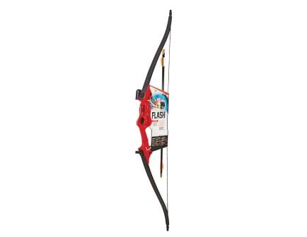 BearX Flash 47" Youth Traditional Bow, Red