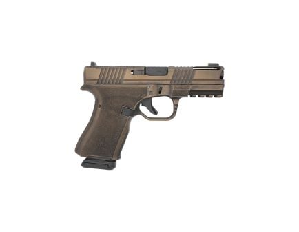 Black Rain Ordnance Frontline Plus Compact 9mm 3.75" 15rds, Burnt Bronze Battleworn