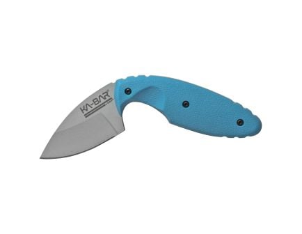 KA-BAR USSF 2.313" Drop Point Fixed Blade Knife, Silver - 1480SF