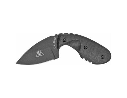 KA-BAR TDI Investigator 2.71" Drop Point Fixed Blade Knife, Silver - 1493