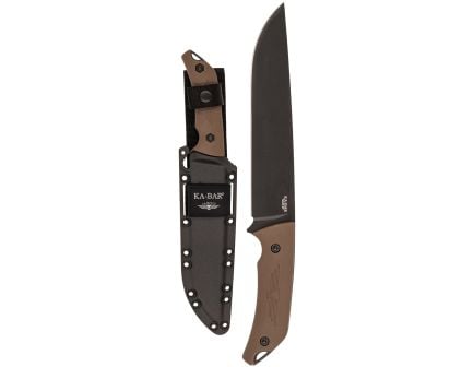 KA-BAR Camp Turok 16" Fixed Blade Knife, Black - 7511