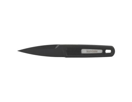 Kershaw Electron, Fixed Blade Knife, 2.4" Blunt Blade, Spear Point, PA-66 Nylon Construction, Black